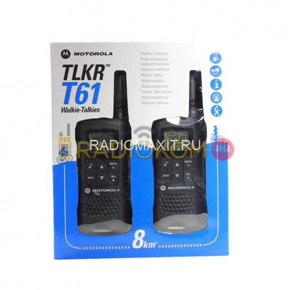 Портативная рация Motorola TLKR T61 (набор - 2 шт.)
