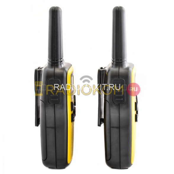 Комплект раций 2 шт TurboSky T25 YELLOW (желтого цвета)