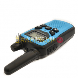 Комплект раций 2 шт TurboSky T35 BLUE. Рация TurboSky T35 синего цвета