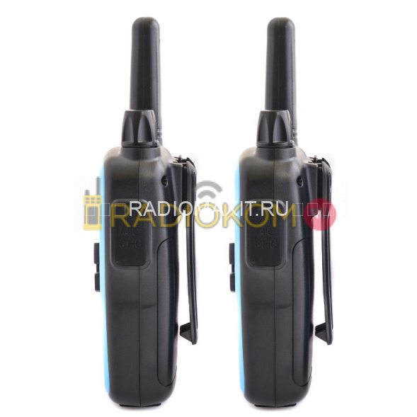 Комплект раций 2 шт TurboSky T35 BLUE (синего цвета) 