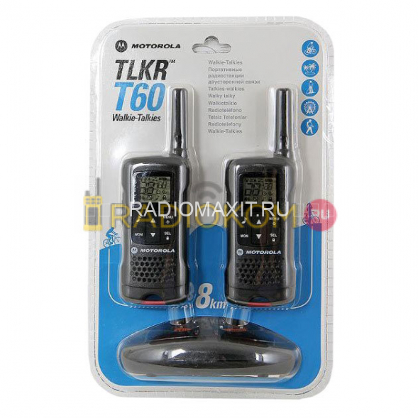 Портативная рация Motorola TLKR T60 (набор - 2 шт.)