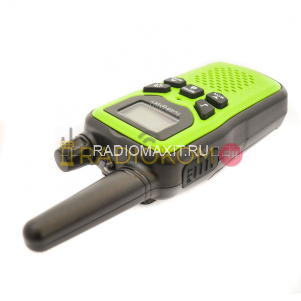 Комплект раций 2 шт TurboSky T35 GREEN (зеленого цвета) детский