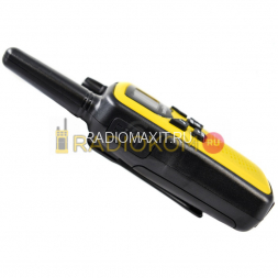 Комплект раций 2 шт TurboSky T35 YELLOW. Рация TurboSky T35 желтого цвета