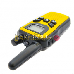 Комплект раций 2 шт TurboSky T35 YELLOW. Рация TurboSky T35 желтого цвета