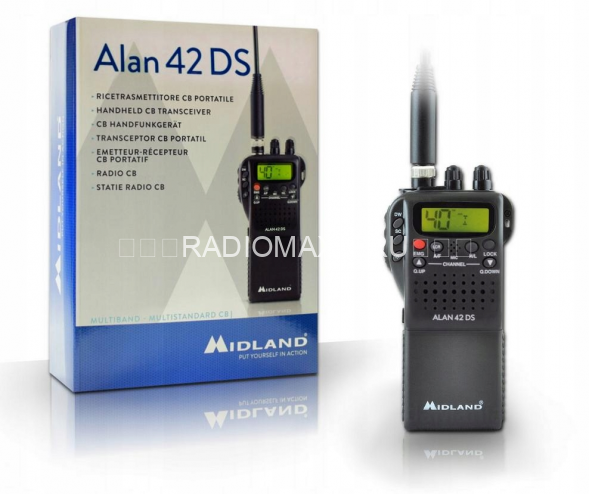 Портативная Си-Би радиостанция Alan 42 DS