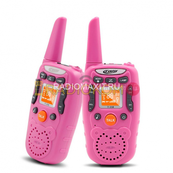Портативная рация Crony T-358 PINK