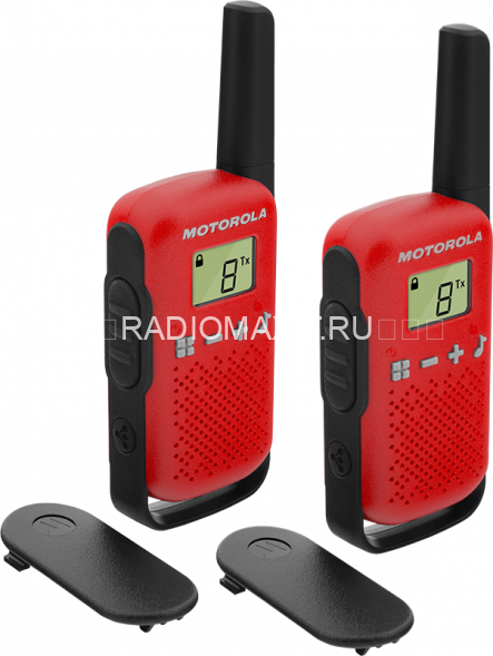 Безлицензионная рация Motorola Talkabout T42 RED